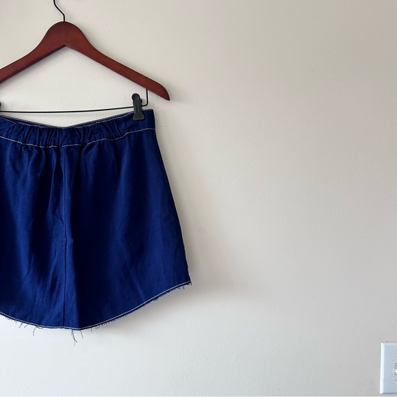 ZARA | Button-Down Raw Hem Mini Skirt - Picture 3 of 3